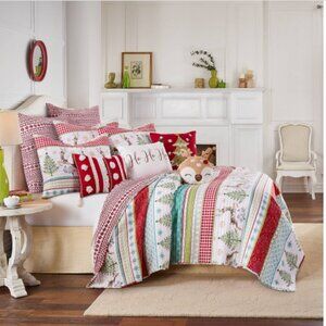 Levtex Home Multicolor Microfiber Quilt Full/Queen - Reversible